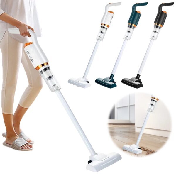 120W Electric Handheld Vacuum Cleaner Wireless Sweeper USB Rechargable Strong Suction Car Vacuum Cleaner Home Floor Dust Cleaner - Image 3