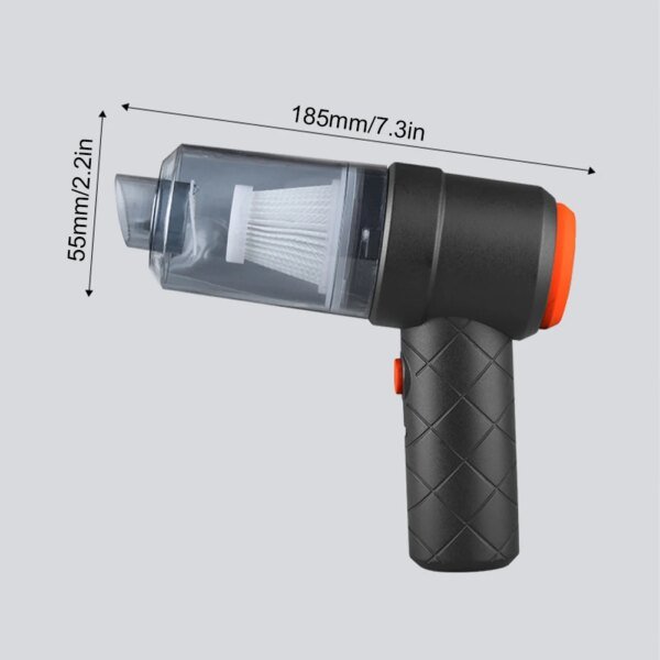 Wireless Car Vacuum Dust Buster Vacuum Cleaner 3500pa Suction Home Car Cleaner Auto Vehicles Cleaning Robot Cordless Dust Blower - Image 6
