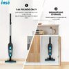 INSE R6 Corded Ultra-Lightweight Bagless Upright Vacuum, 15KPa Suction with 600W Motor,for Home Hard/Floor Carpet/Pet Hair/Car - Image 5
