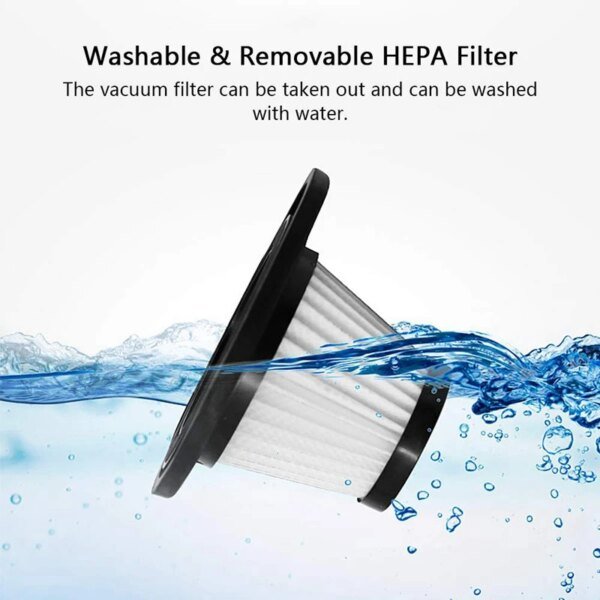 Wireless Vacuum Cleaner Powerful Cyclone Suction Rechargeable Handheld Vacuum Cleaner Quick Charge for Car Home Pet Hair - Image 6