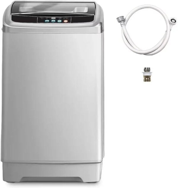 Washing Machine, Automatic Compact Washing Machine Suitable for Household Use, Portable Washer with 24 Hours Washing