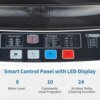 17.6lbs Full Automatic Washing Machine, 2 in 1 Portable Laundry Washer with Drain Pump, Compact Washer and Dryer Combo, House - Image 5