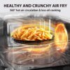 TOSHIBA 6-in-1 Inverter Countertop Microwave Oven Air Fryer Combo MASTER Series Broil Convection Speedy Combi Even Defrost - Image 4