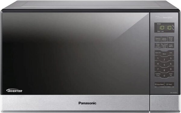 Panasonic Microwave Oven NN-SN686S Stainless Steel Countertop/Built-In W/ Inverter  1.2 Cubic Foot, 1200W USA