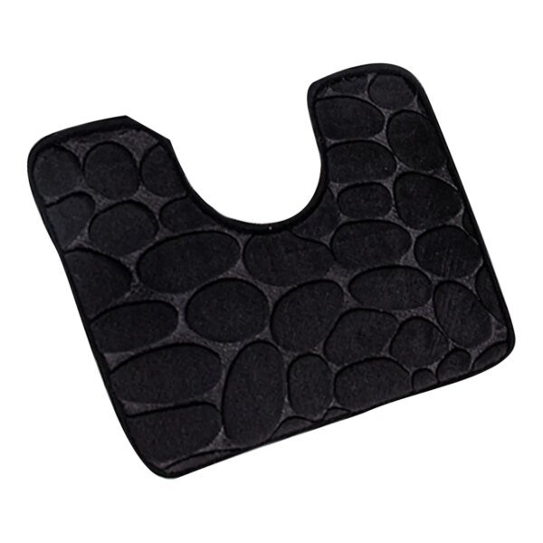 Washroom Toilet Foot Mat U-shaped Floor Mats Waterproof Pad Bathroom Bathroom Water Absorption Anti-skid Pad Quick Drying - Image 4