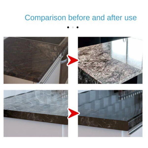 Jaysuing Stone crystal plating agent Kitchen quartz tile countertop scratch repair agent cleaning stain brightener - Image 6