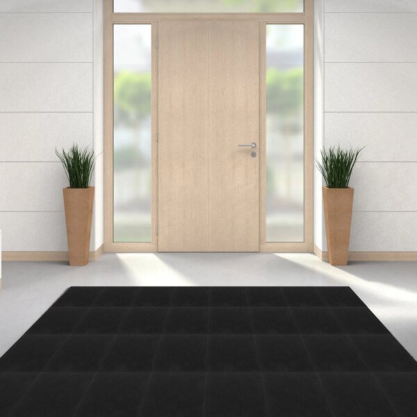 10 Pcs Rugs Non-slip Floor Stickers Gray Peel and Tile Flooring Foam Brick Laminate - Image 4