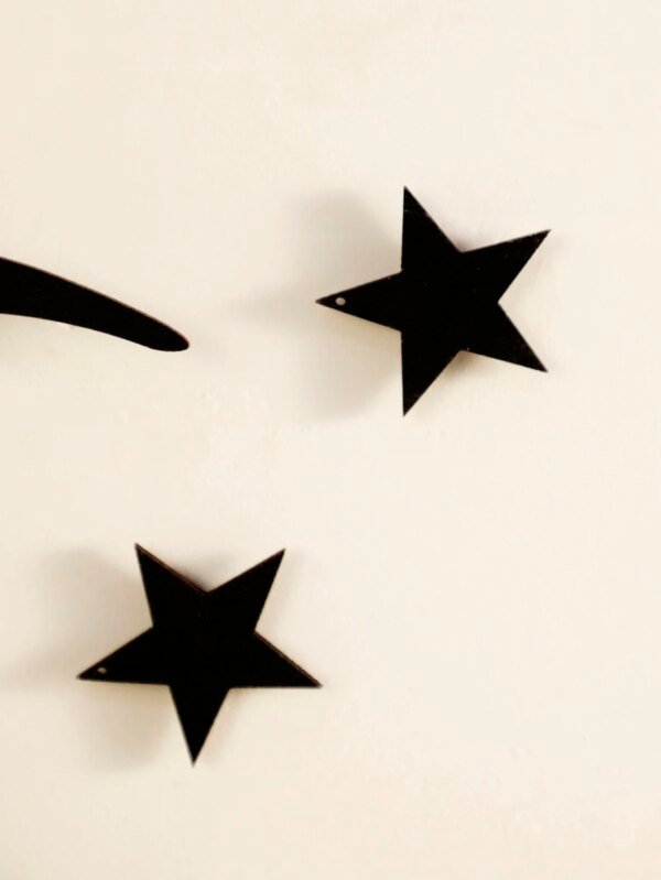 Wooden Hollow Moon and Star Lantern – DIY Ramadan Hanging Decor, Islamic Eid Mubarak Festival Decorations，Ornament Islamic Gifts - Image 6