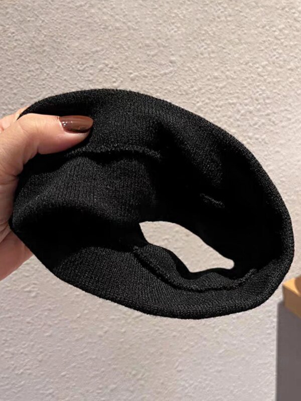 1 Pcs Black Headbands for Women No Slip Soft Hair Accessories Stars Head Wraps for Women Yoga Workouts - Image 4