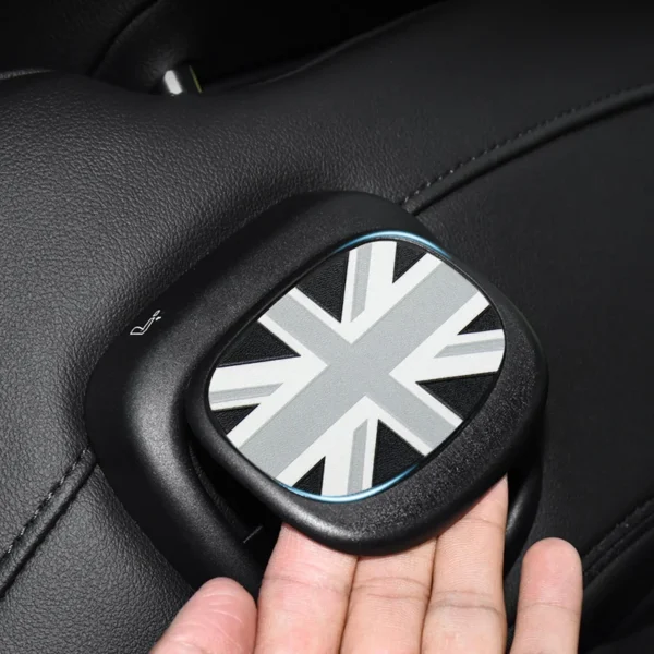 Leather Car Rear Seat Back Handle Decal Cover Protective Sticker For Mini Cooper R56 R55 F56 F57 Interior Decorative Accessories - Image 2