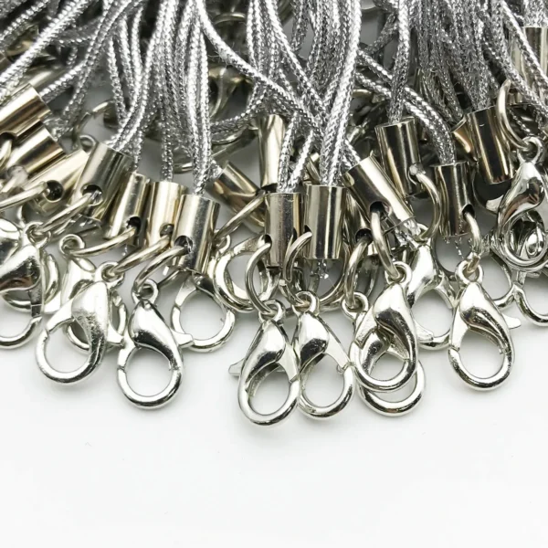 20/50Pcs Lobster Clasp Lanyard Strap Cord Mobile Straps Charm Nylon Key Ring Chain For DIY Jewelry Making Accessories - Image 5