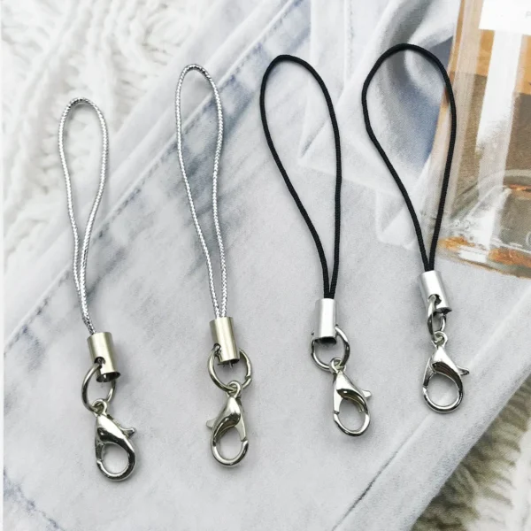 20/50Pcs Lobster Clasp Lanyard Strap Cord Mobile Straps Charm Nylon Key Ring Chain For DIY Jewelry Making Accessories - Image 6