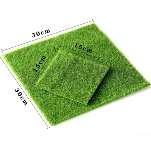 Fake Moss Mini Artificial Lawn Grass Terrariums Bonsai Miniatures DIY Living Home Decoration Accessories Fairy Garden Ornament - Image 2