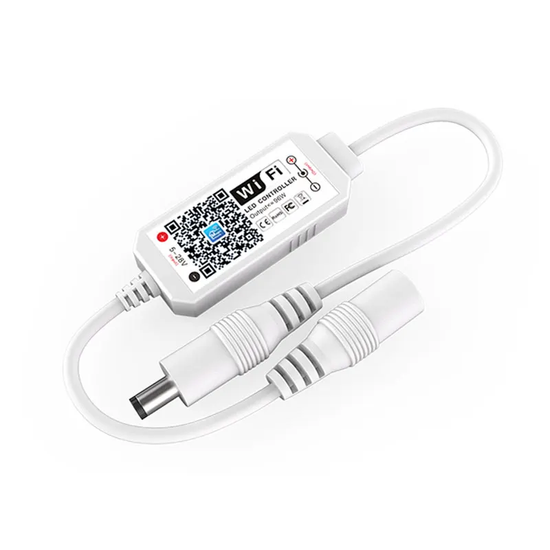 Magic Home DC 12V 24V Wireless Mini WiFi Dimmable Controller Single Color LED Controllers for 2835 5050 5730 LED Strip Light