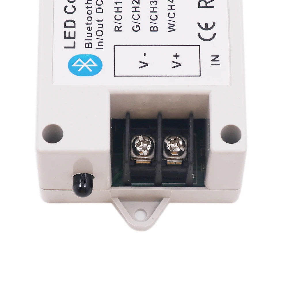 30A/42A RGB/RGBW Bluetooth-compatible Led controller 24Key IR Remote Big Power 360W BT Controller for RGB Strip light DC12-24V - Image 5