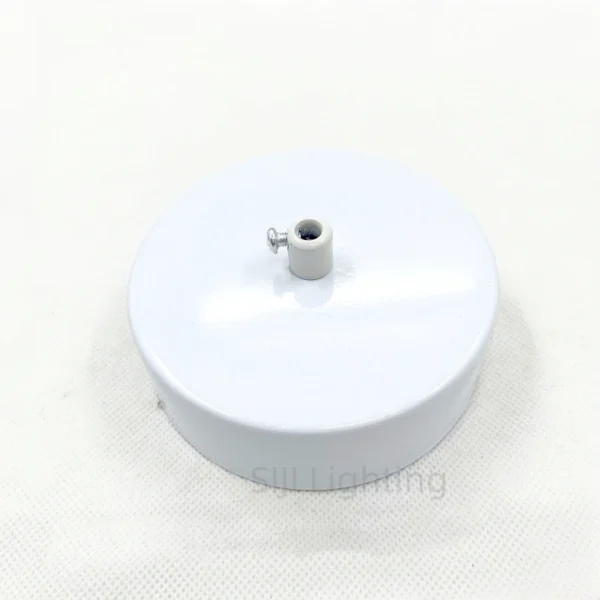 Iron Lamp Base Light Fixture Shifter Ceiling Plate with Flexible Pipe Ceiling Rose Iron Tube Lamp Positioner Interchangeable DIY - Image 5