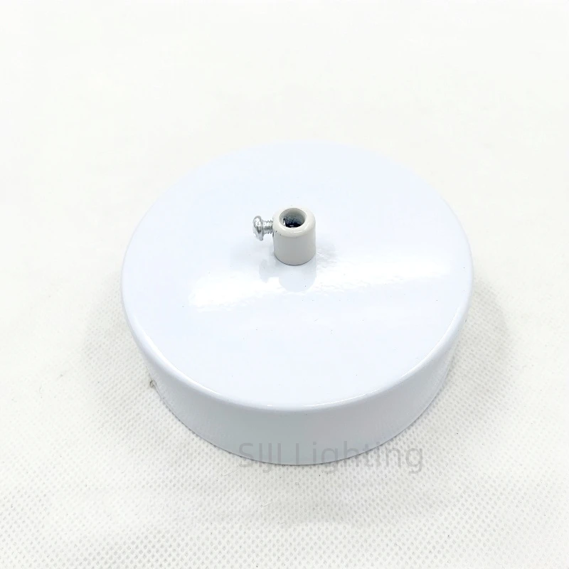 Iron Lamp Base Light Fixture Shifter Ceiling Plate with Flexible Pipe Ceiling Rose Iron Tube Lamp Positioner Interchangeable DIY - Image 5