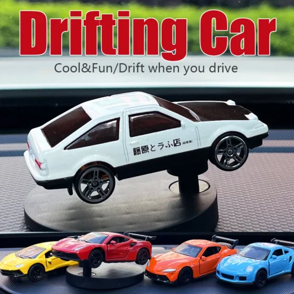Drifting swing rear movable cool car ornaments dashboard interior accessories inside decor items model racing fun decoration men