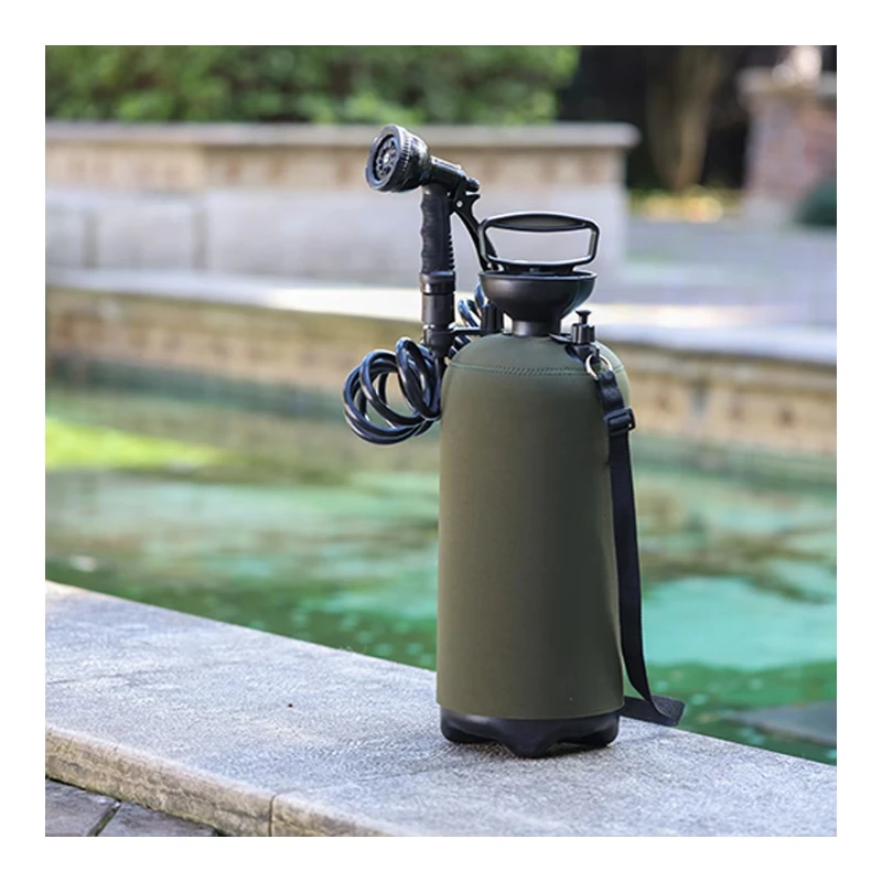 5/8/10 L Customized Dog Wash Garden Camping Sprayer Solar Beach Bath Tool Hot Water Portable Shower Bag Strap Adjustable
