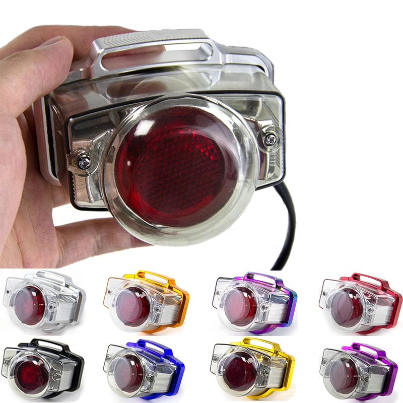 Motorcycle LED Rear Taillight Brake Indicator Tail Light Stop Signals Lamp For HONDA C50 Monkey Gorilla Ape 50/100 ZOOMER Blaze