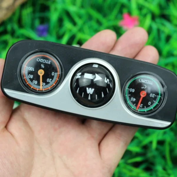 Car Guide Ball Multi functional Compass with Temperature Gauge General Motors Interior Accessories Travel Tools - Image 2