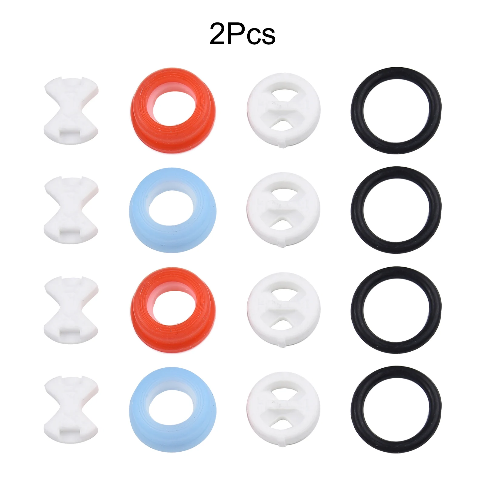 New Practical Garden Home Silicon Washer Kit Ceramic Discs Ceramic & Rubber Easy To Install For Valve Tool Valve - Image 3