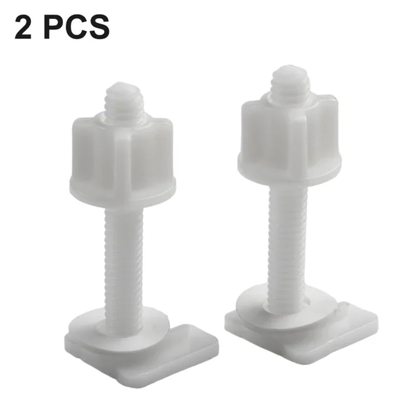 Parts Seat Hinge Screw Toilet Seat Hinge Screw Practical Plastic Repair Replacment Seat Toilet Tool Accessories Washers Bolts