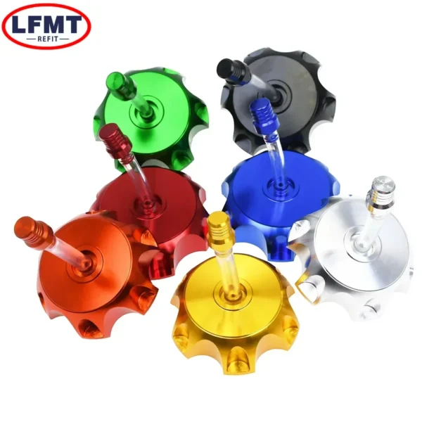CNC Aluminum Gas Fuel Tank Cap Cover For Kayo Bse Chinese CRF TTR KLX 110 50 70 90 125 140 150 160 190CC Dirt Pit Bike ATV Parts - Image 5