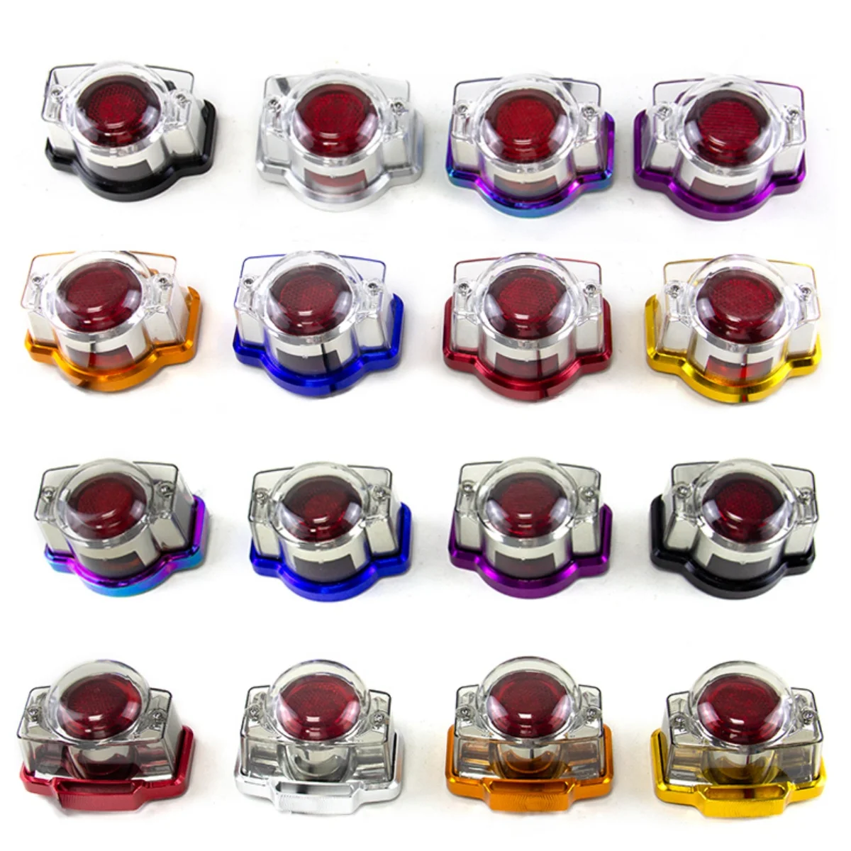 Motorcycle LED Rear Taillight Brake Indicator Tail Light Stop Signals Lamp For HONDA C50 Monkey Gorilla Ape 50/100 ZOOMER Blaze - Image 3