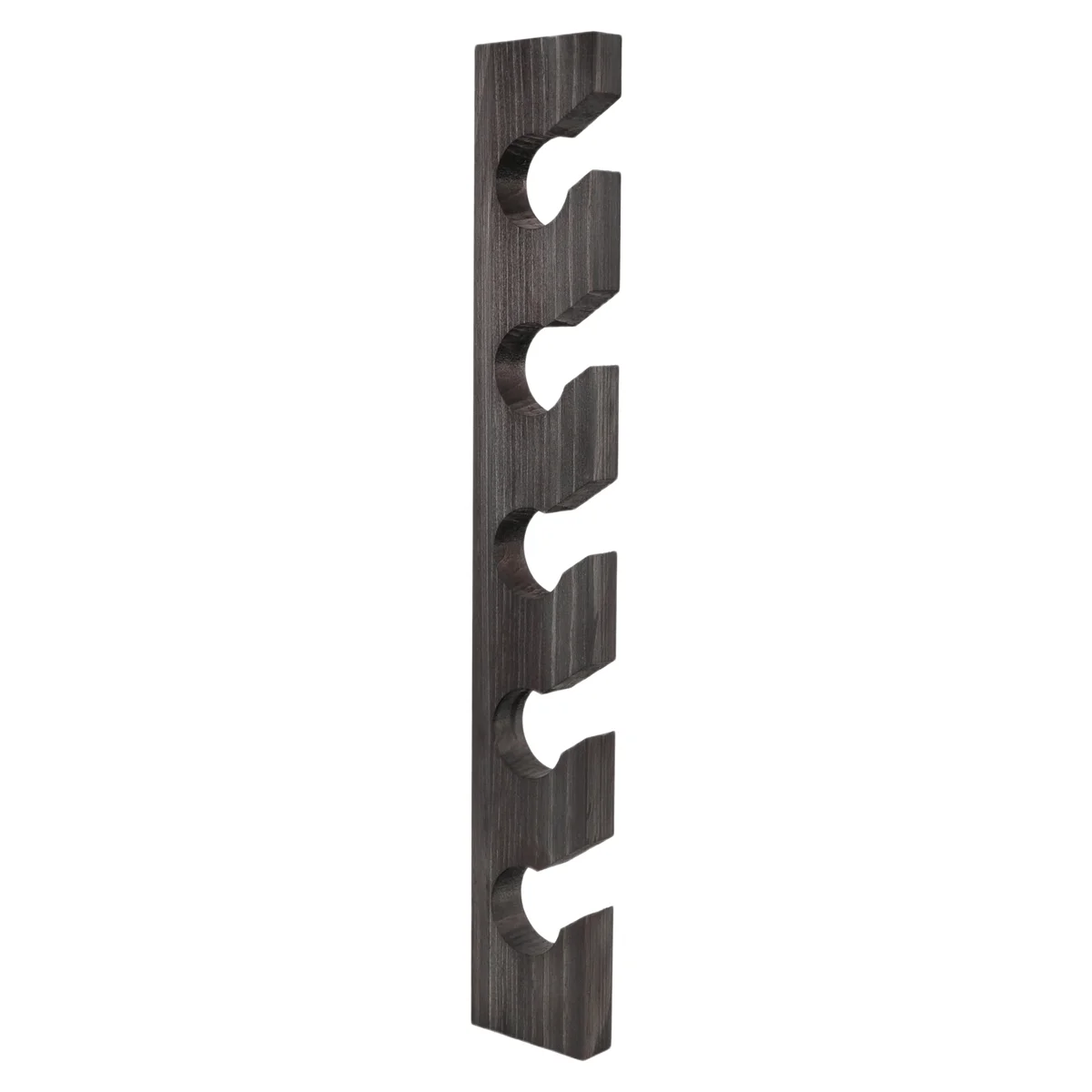 M21K Wooden Hat Hanger for Baseball Cap Home Decor Space-Saving Wooden Organizer with Display Shelf Black