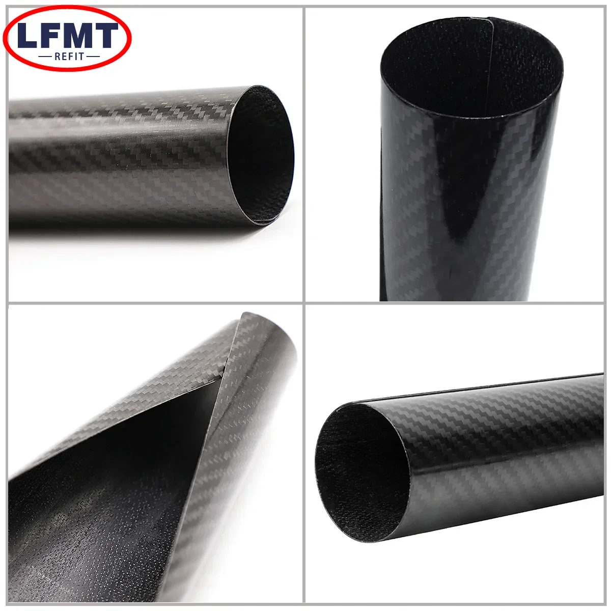 160mm-270mm Carbon Fiber Front Fork Guard Wrap Cover For KTM SHERCO Beta Kawasaki Suzuki Honda Yamaha Motocross Universal Parts - Image 4