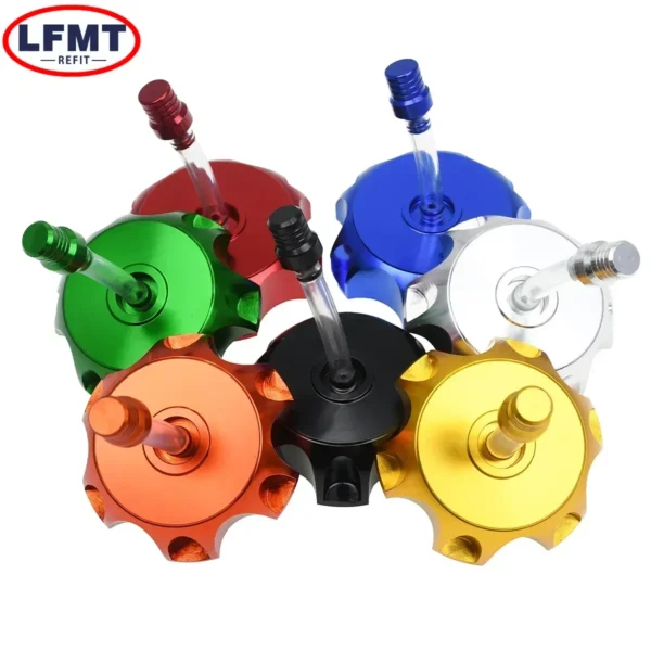 CNC Aluminum Gas Fuel Tank Cap Cover For Kayo Bse Chinese CRF TTR KLX 110 50 70 90 125 140 150 160 190CC Dirt Pit Bike ATV Parts - Image 4