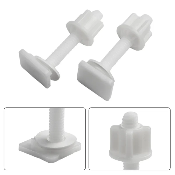 High Quality Seat Hinge Screw Toilet Seat Hinge Screw Parts Practical Repair Replacment Screws Seat Set Toilet Tool - Image 5