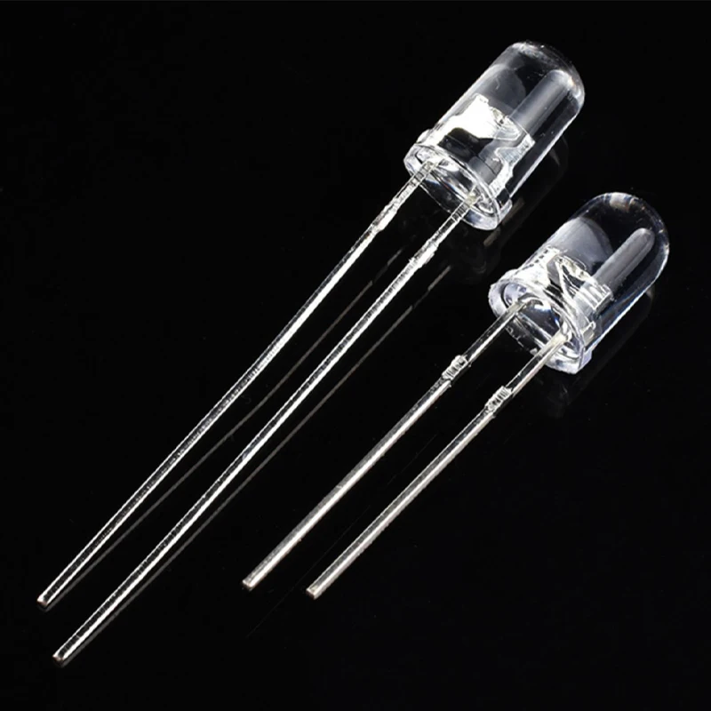 XINGLIGHT 100pcs 3mm light-emitting diode F3 high brightness direct DIP LED lamp beads white red yellow blue green orange - Image 4