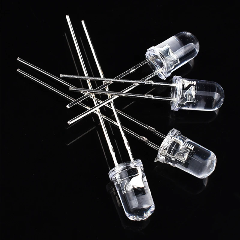 XINGLIGHT 100pcs 3mm light-emitting diode F3 high brightness direct DIP LED lamp beads white red yellow blue green orange - Image 3