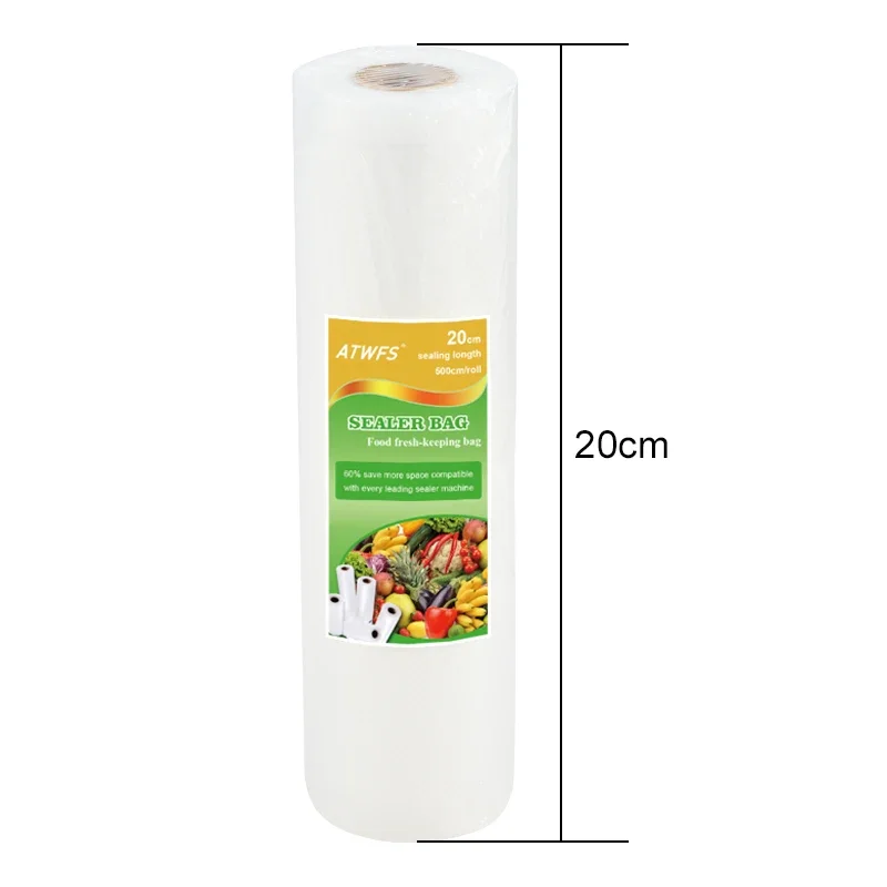 Vacuum Bag Packaging Food Vacuum Sealer Bags for Food Storage Keep Products Fresh Bag 12/17/20/25/28cm*500cm 1 Roll - Image 2