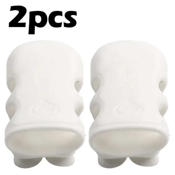 With Holder Shower 1/2pcs Bracket Cup Hooks Silicone Bathroom Head Mounted Movable Rack Suction Accessories Tool - Image 3