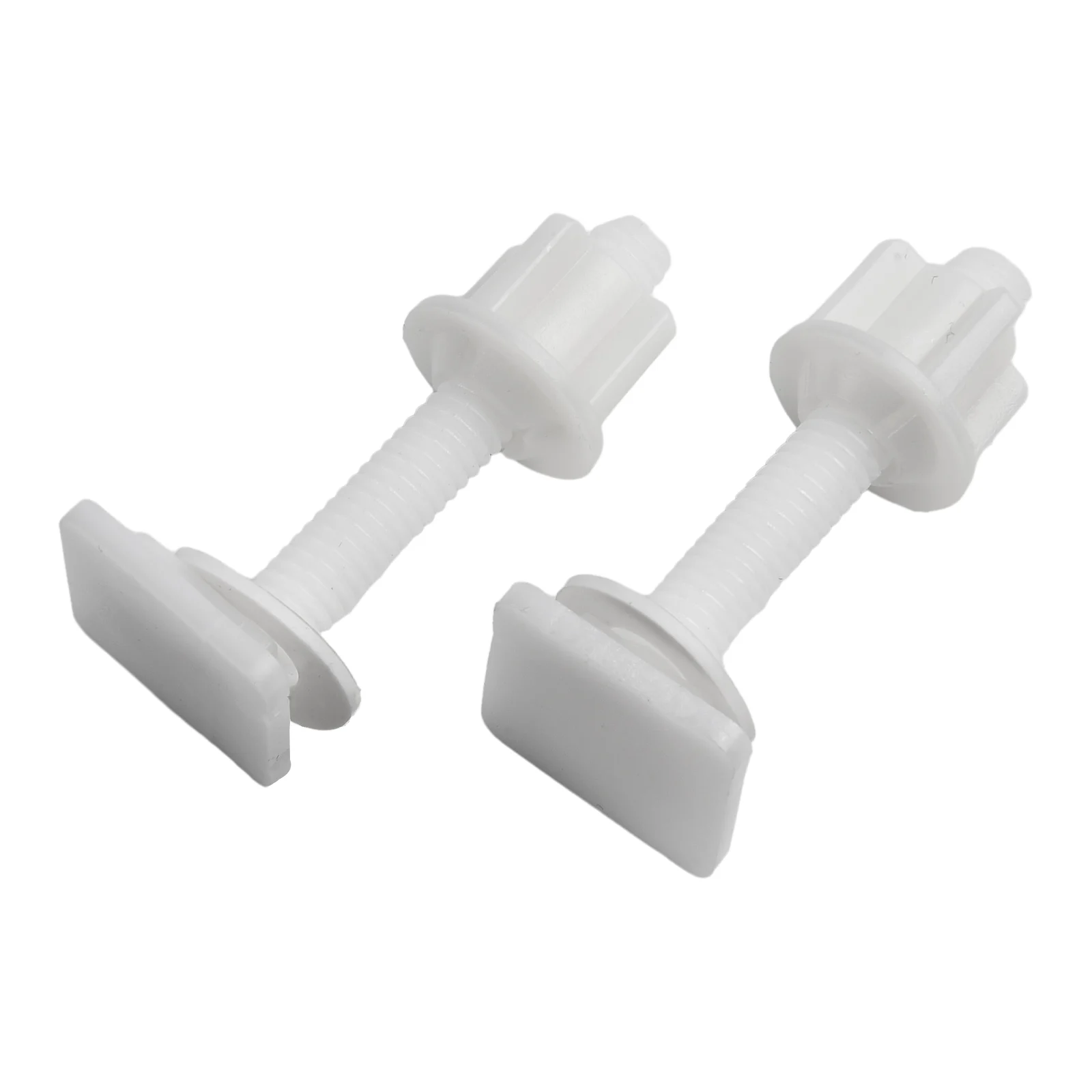 Parts Seat Hinge Screw Toilet Seat Hinge Screw Practical Plastic Repair Replacment Seat Toilet Tool Accessories Washers Bolts - Image 2