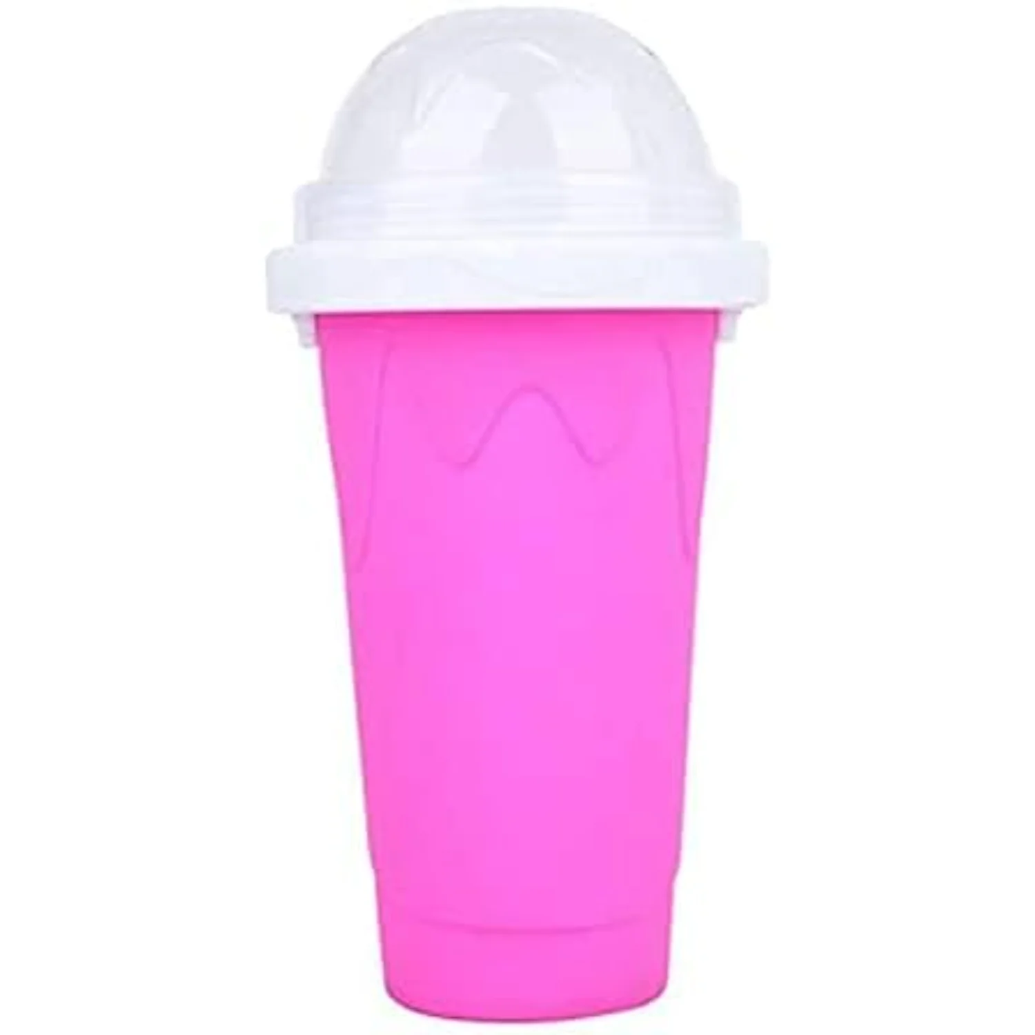 Slushy Maker Cup for TIK TOK Quick Smoothies & Ice Cream - Easy-carry, Blue Color - Image 2