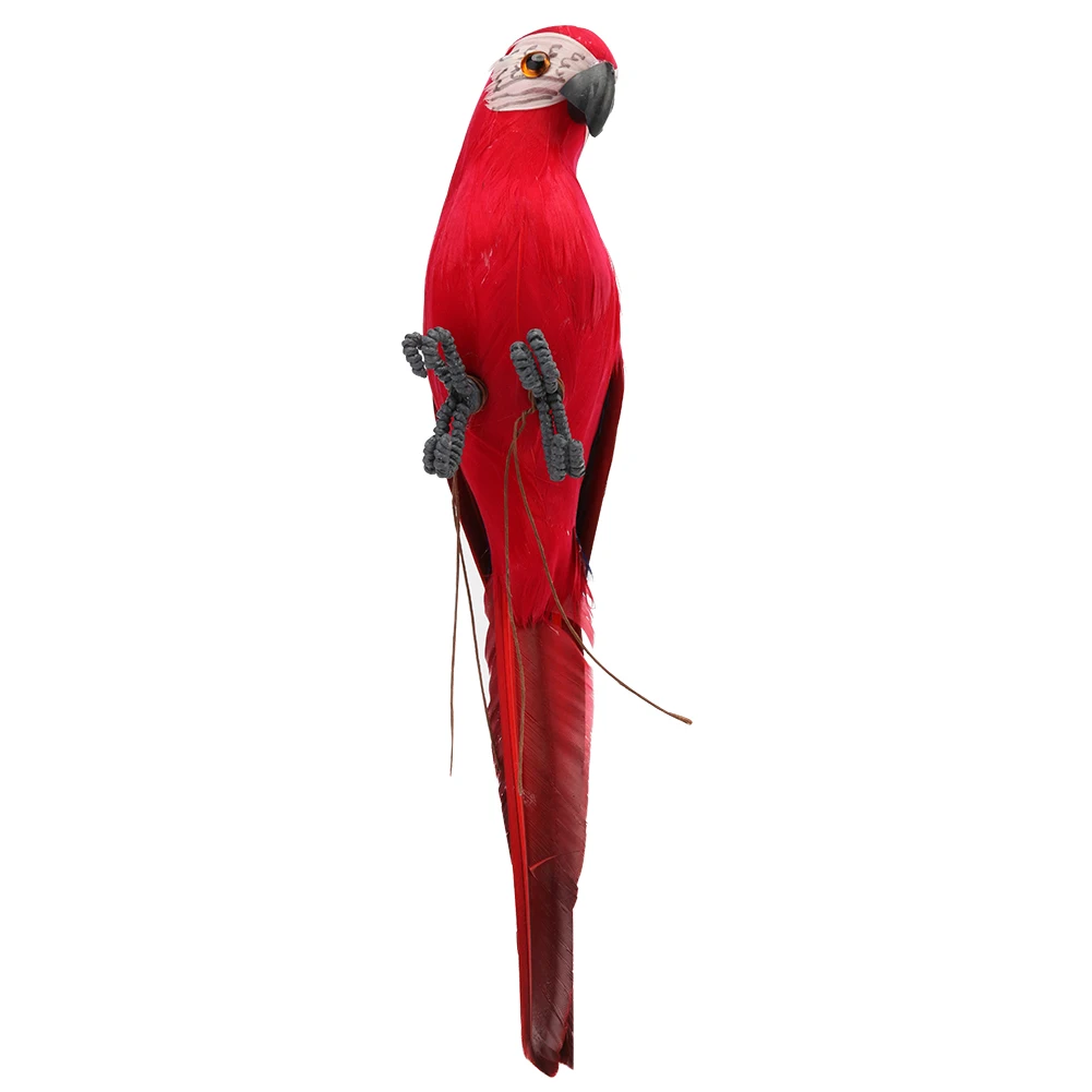 28cm Handmade Simulation Parrot Creative Foam Feather Bird Home Garden Ornament Imitation Bird Model for Party Decor Accessories - Image 5