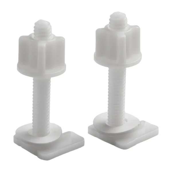 Parts Seat Hinge Screw Toilet Seat Hinge Screw Practical Plastic Repair Replacment Seat Toilet Tool Accessories Washers Bolts - Image 5