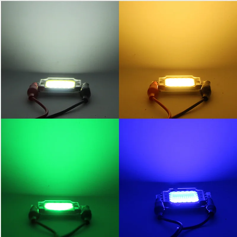 10/20/30/50/70/100W DC 12V 36V COB module LED Chip Diodes Lamp Bulb for outdoor focus Spotlight Garden Integrated Light Beads - Image 4