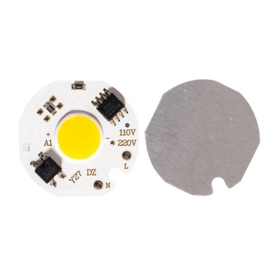 YzzKoo 3W 5W 7W 9W 10W 12W Y27 LED COB Chip Lamp 220V Smart IC No Need Driver LED Bulb For Flood Light Cold White Warm White - Image 6