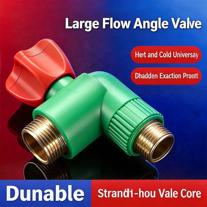 Angle Valve Leak Proof Safety Outlet Faucet Valves For Kitchen Bathroom Water Heater Pressure Reduction Plumbing System - Image 2