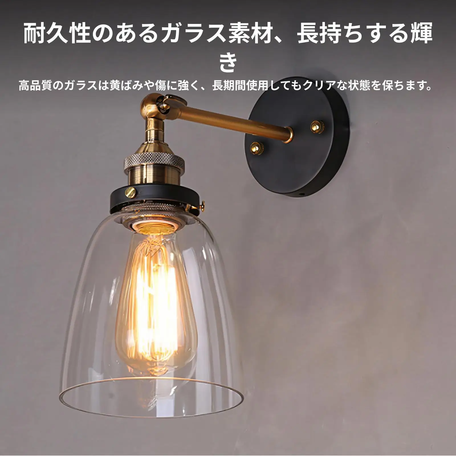 Glass Lamp Shade Ceiling Fan Globes Light Fixture Lampshade Replacement 1.65in Fitter Height 5.67" Light Cover for Bar Hotel - Image 5