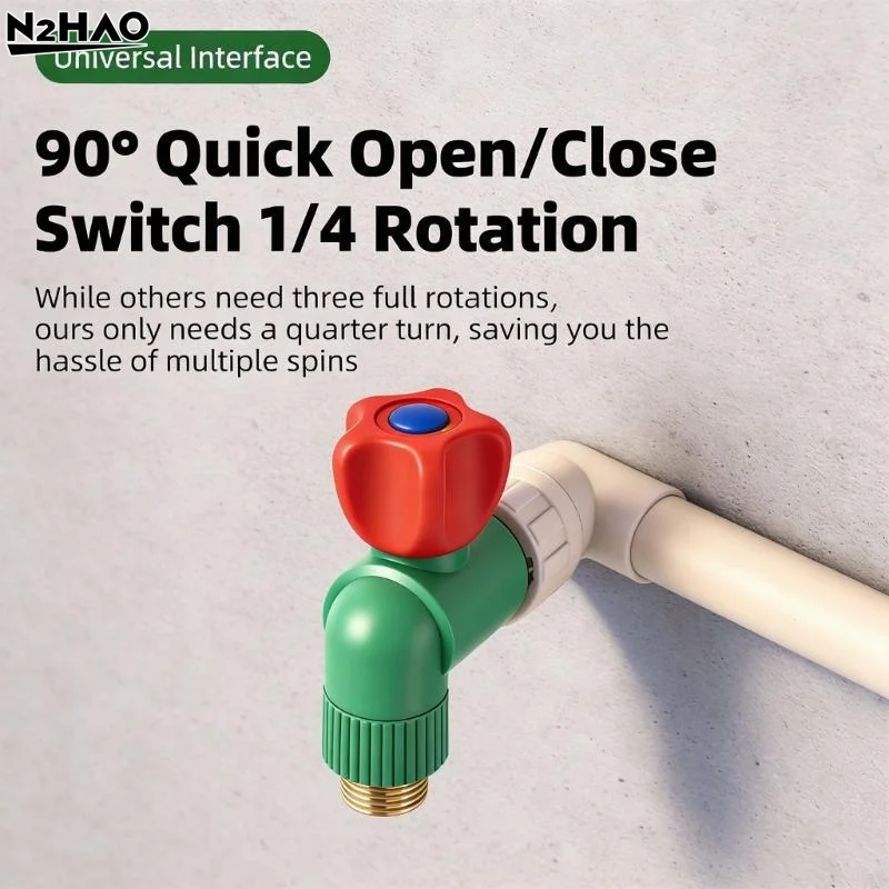 Angle Valve Leak Proof Safety Outlet Faucet Valves For Kitchen Bathroom Water Heater Pressure Reduction Plumbing System - Image 5
