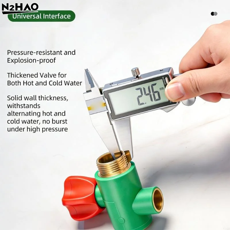 Angle Valve Leak Proof Safety Outlet Faucet Valves For Kitchen Bathroom Water Heater Pressure Reduction Plumbing System - Image 6