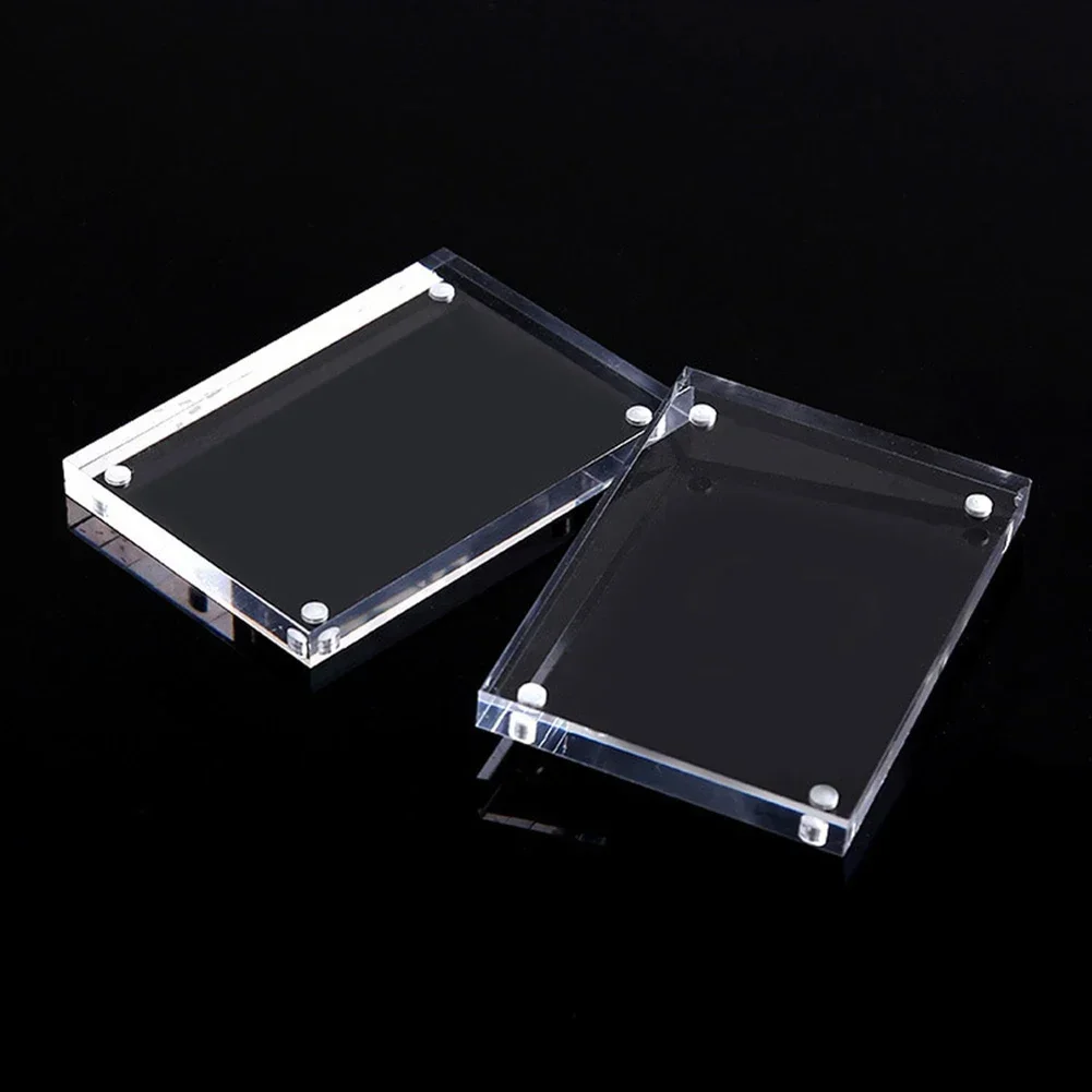 Transparent Acrylic wall photo frames Magnetic Poster Display Stand Picture Frame magnetic photo frame wall frames acrylic frame - Image 4