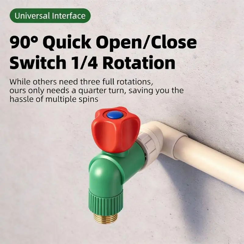 Angle Valve Leak Proof Safety Outlet Faucet Valves For Kitchen Bathroom Water Heater Pressure Reduction Plumbing System - Image 4