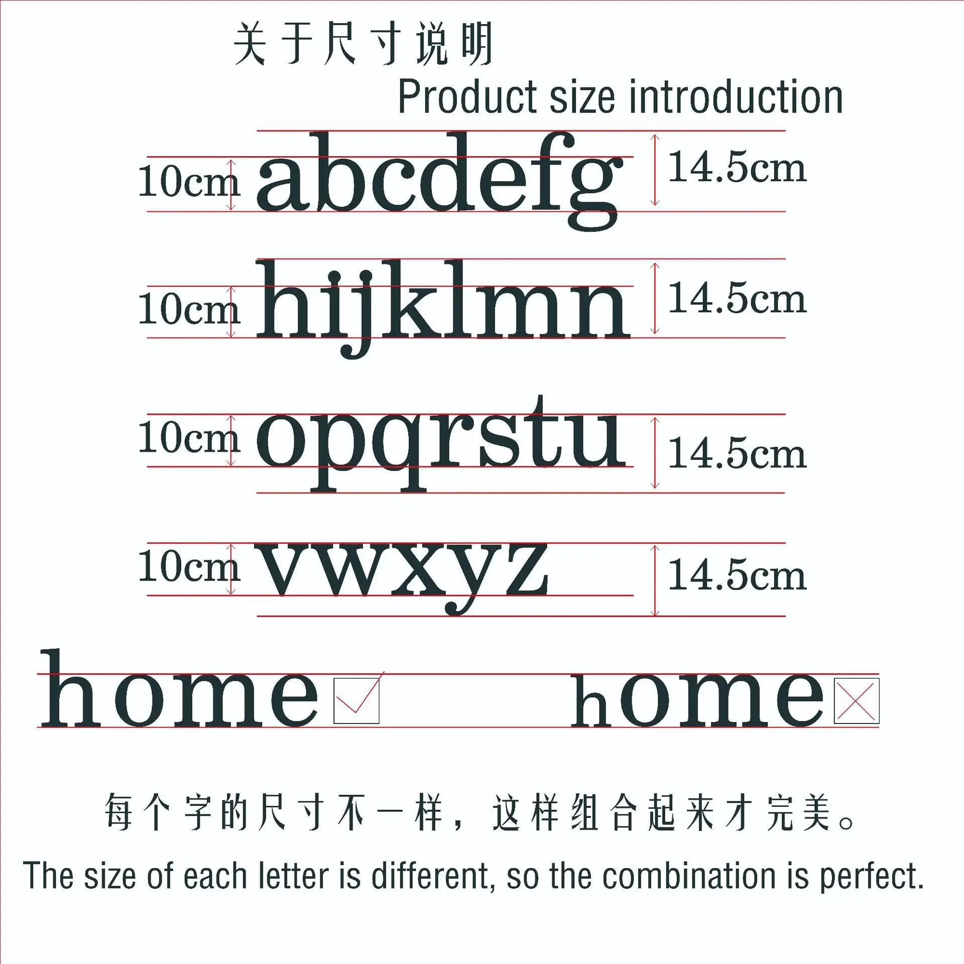 a-z A-Z English Letters Wall Stickers 10cm Acrylic Mirror Reflective 3D Decoration Door Number Letter Words Festival Home Decor - Image 4